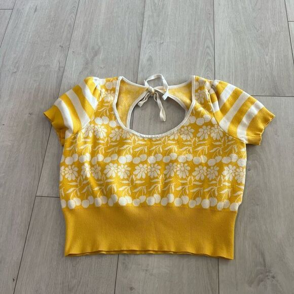 Anthropologie Maeve Trixie Sweater Tee size XL - Picture 1 of 11